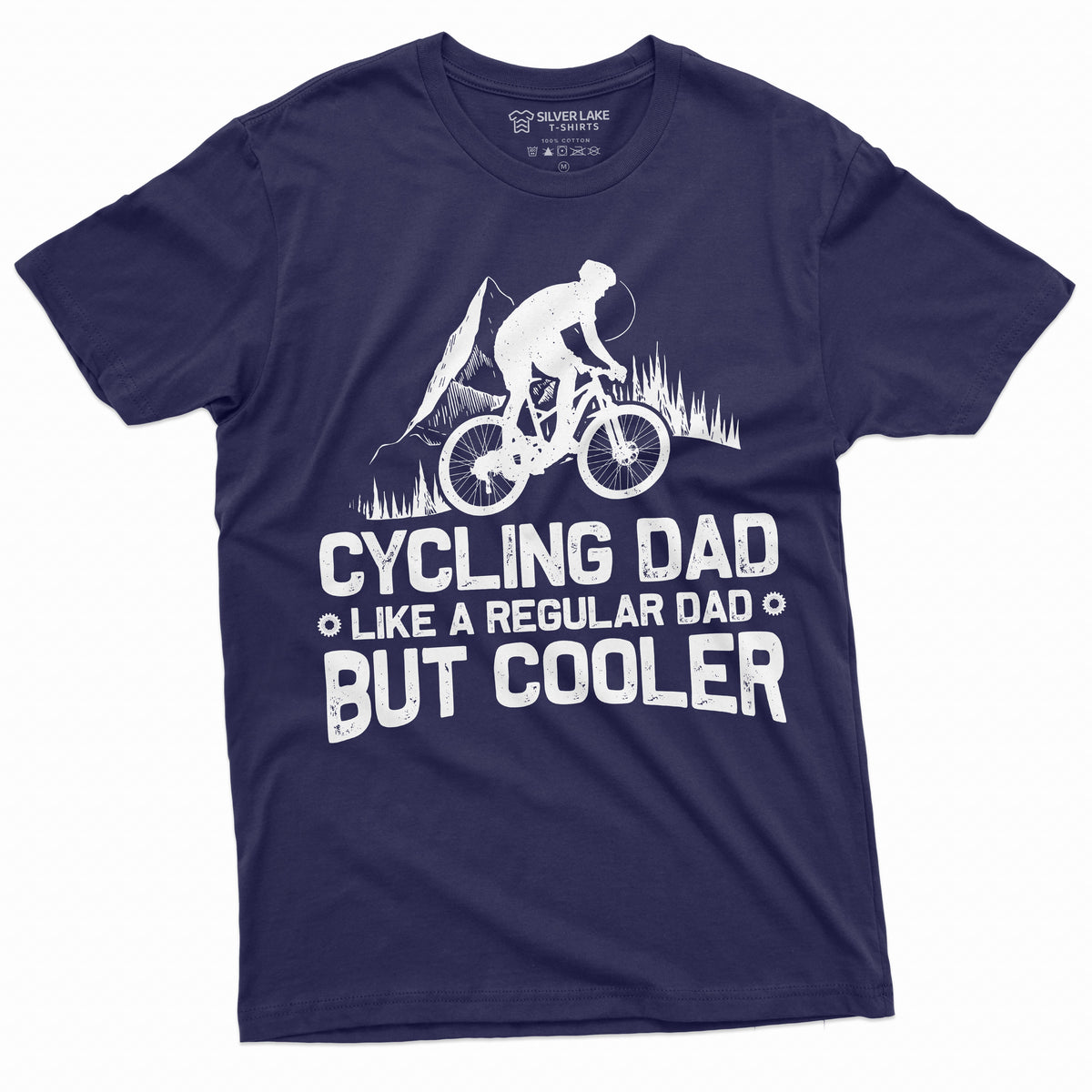 Cycling Dad T-shirt Biker Father's Day Father Sports Cool product image 11