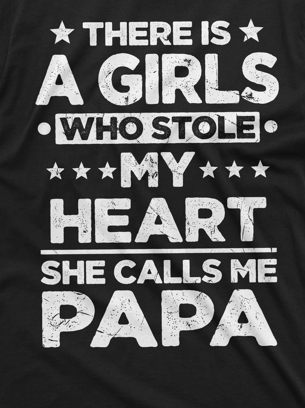 Men's Papa Daughter shirt Girl stole my heart she call me product image 2