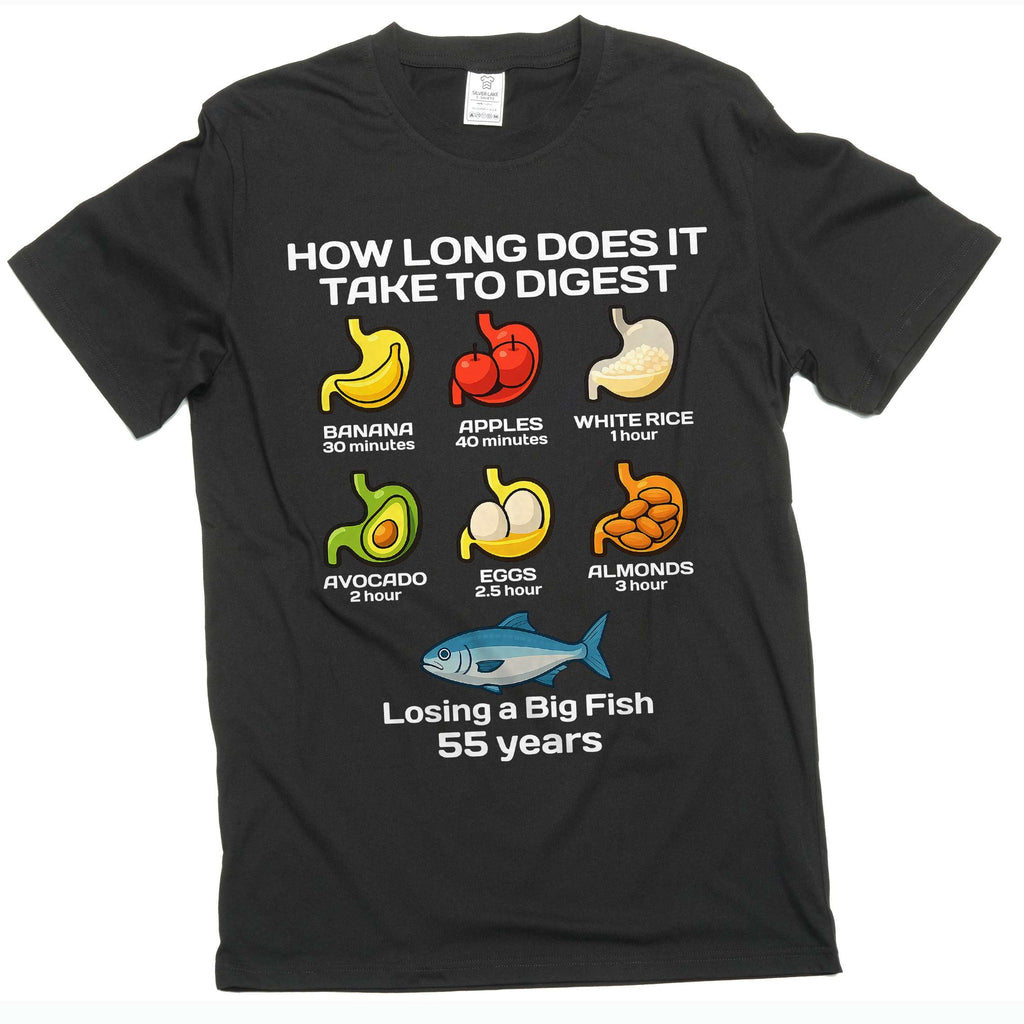 Men's funny fishing T-shirt sarcastic Fisherman hobby Fish product image 2