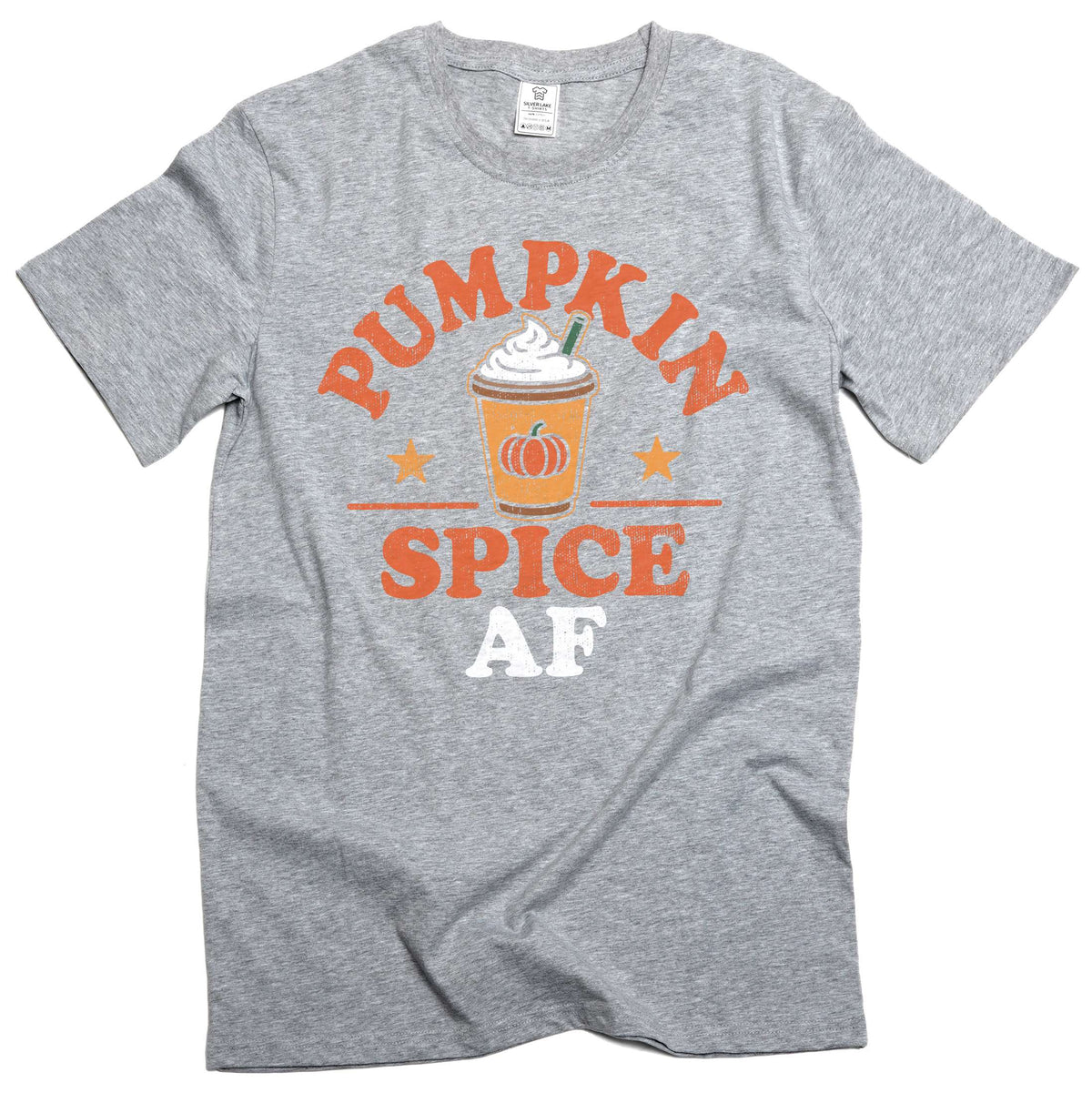 Pumpkin Spice AF Shirt, Funny Fall Coffee Tee, Latte product image 5