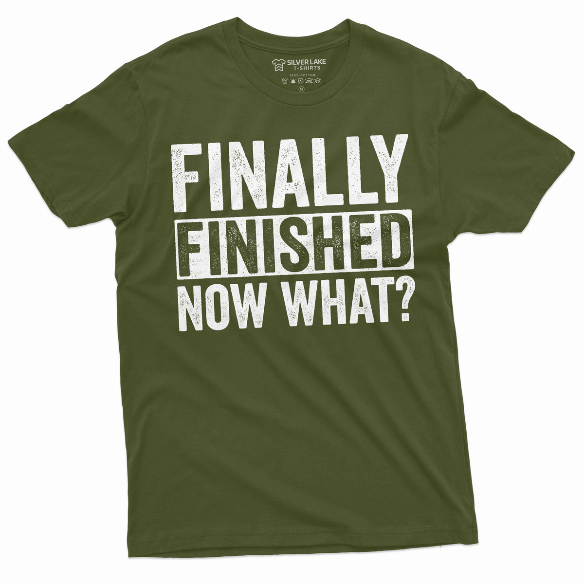 Funny Graduation Tee shirt Finally finished now what Degree product image 4