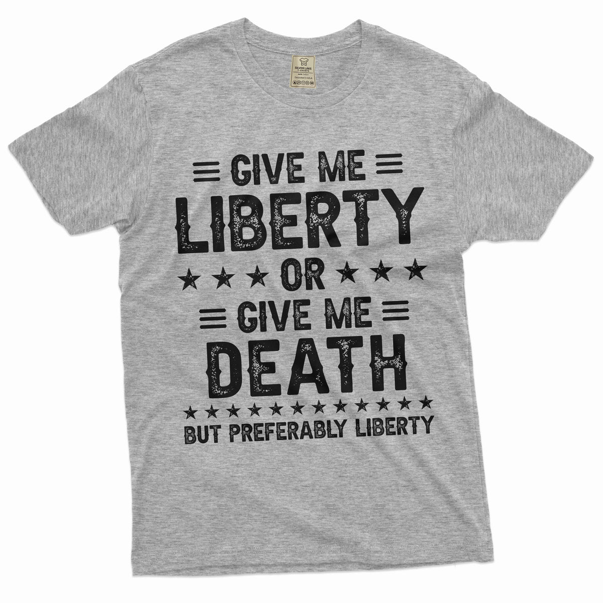 Fourth of July funny liberty or death shirt independence product image 5