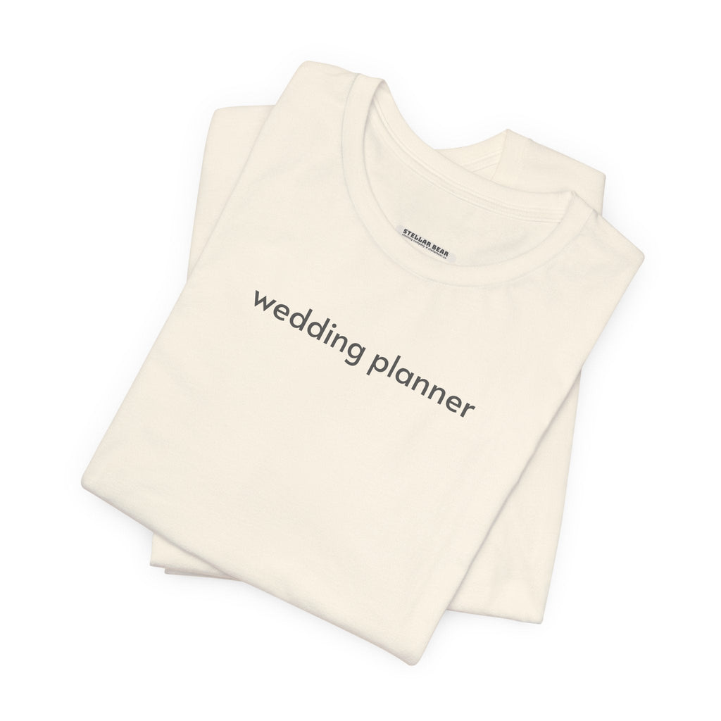 Wedding Planner Minimalist Style T-Shirt product image 2