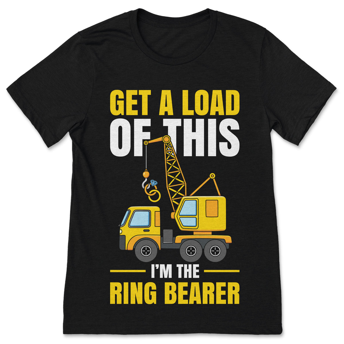 Get A Load Of This Im The Ring Bearer Funny Wedding Gift T-Shirt, Boys Girls Rings Shirts, Present For Kids Youth Men, Wedding Party Outfit,