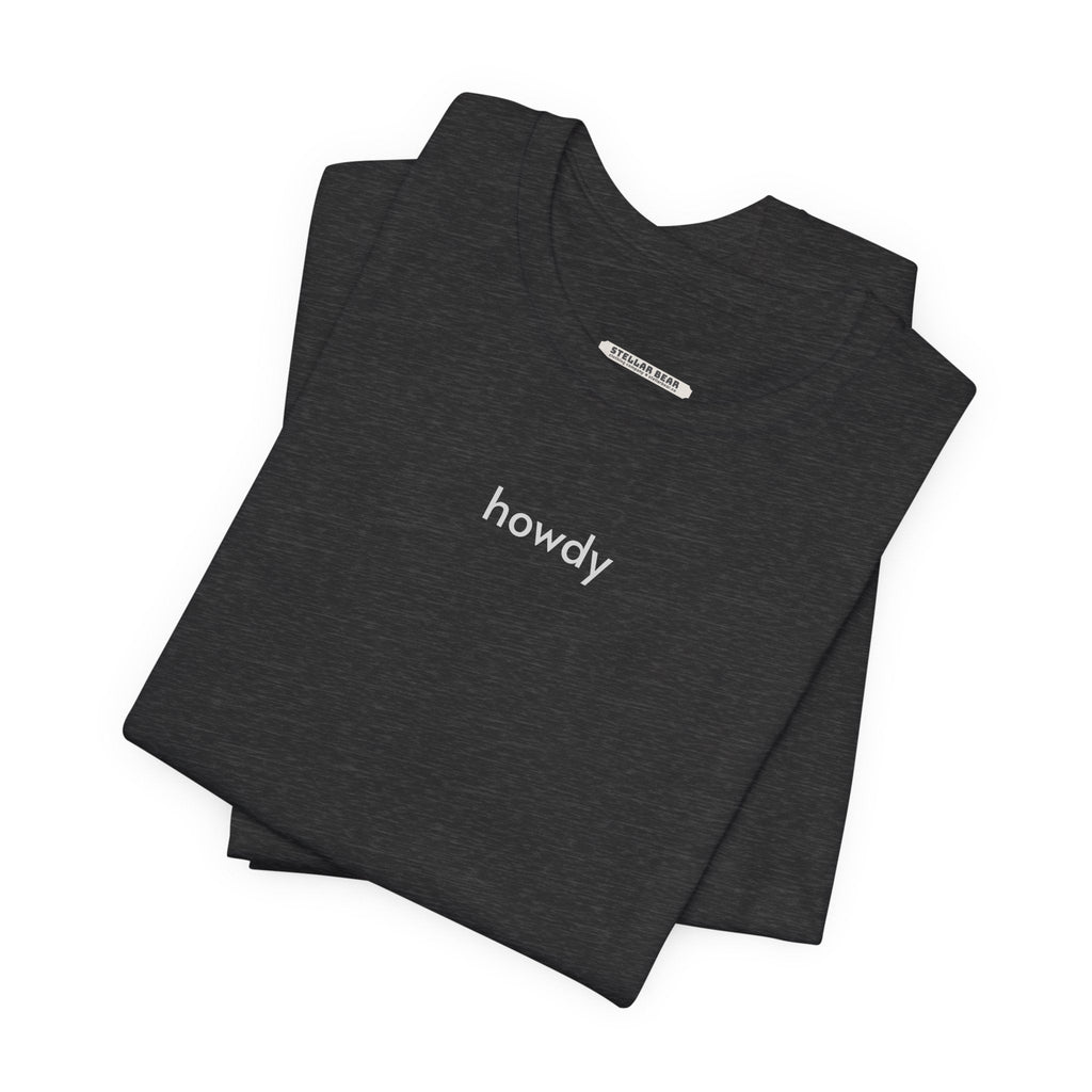 Howdy Minimalist Style T-Shirt product image 6