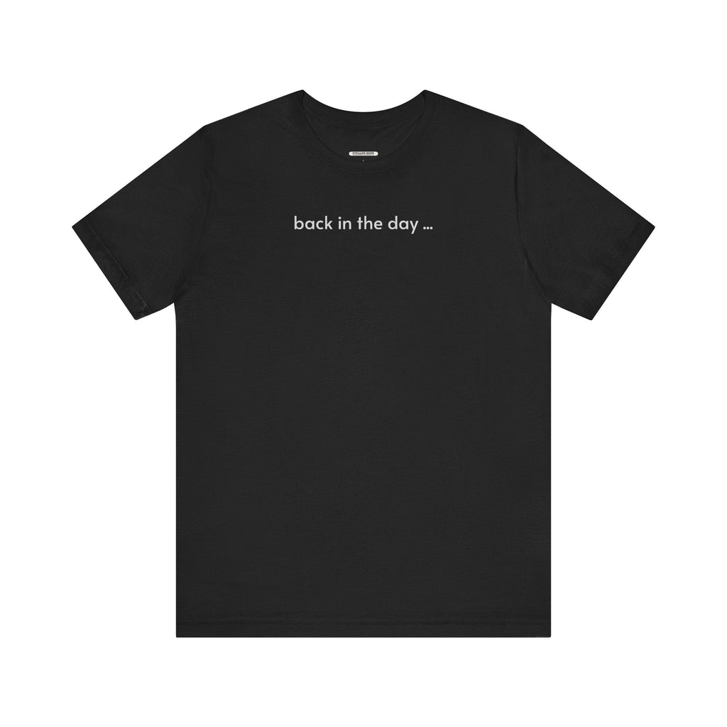 Back in the Day Minimalist Style T-Shirt product image 8