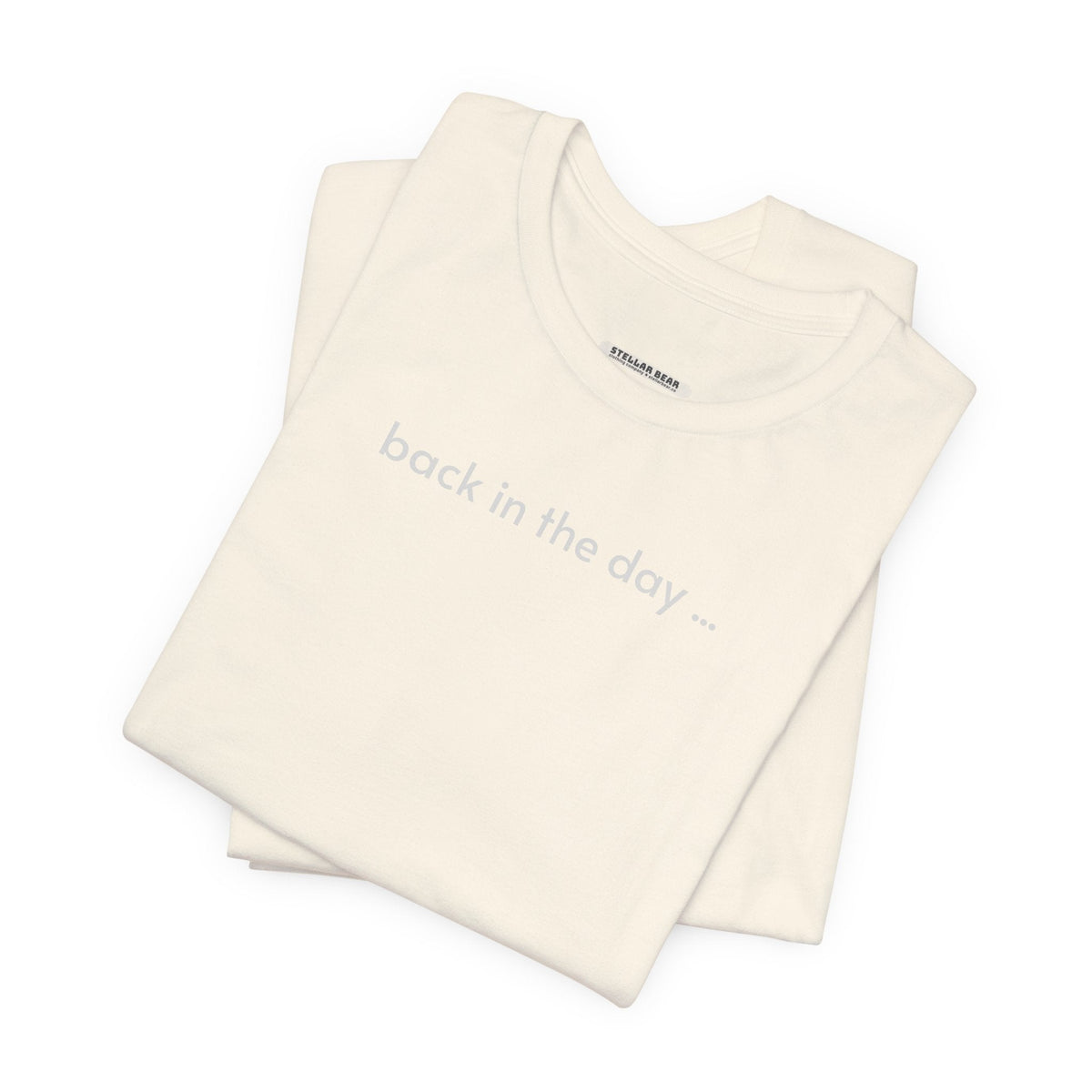 Back in the Day Minimalist Style T-Shirt product image 4