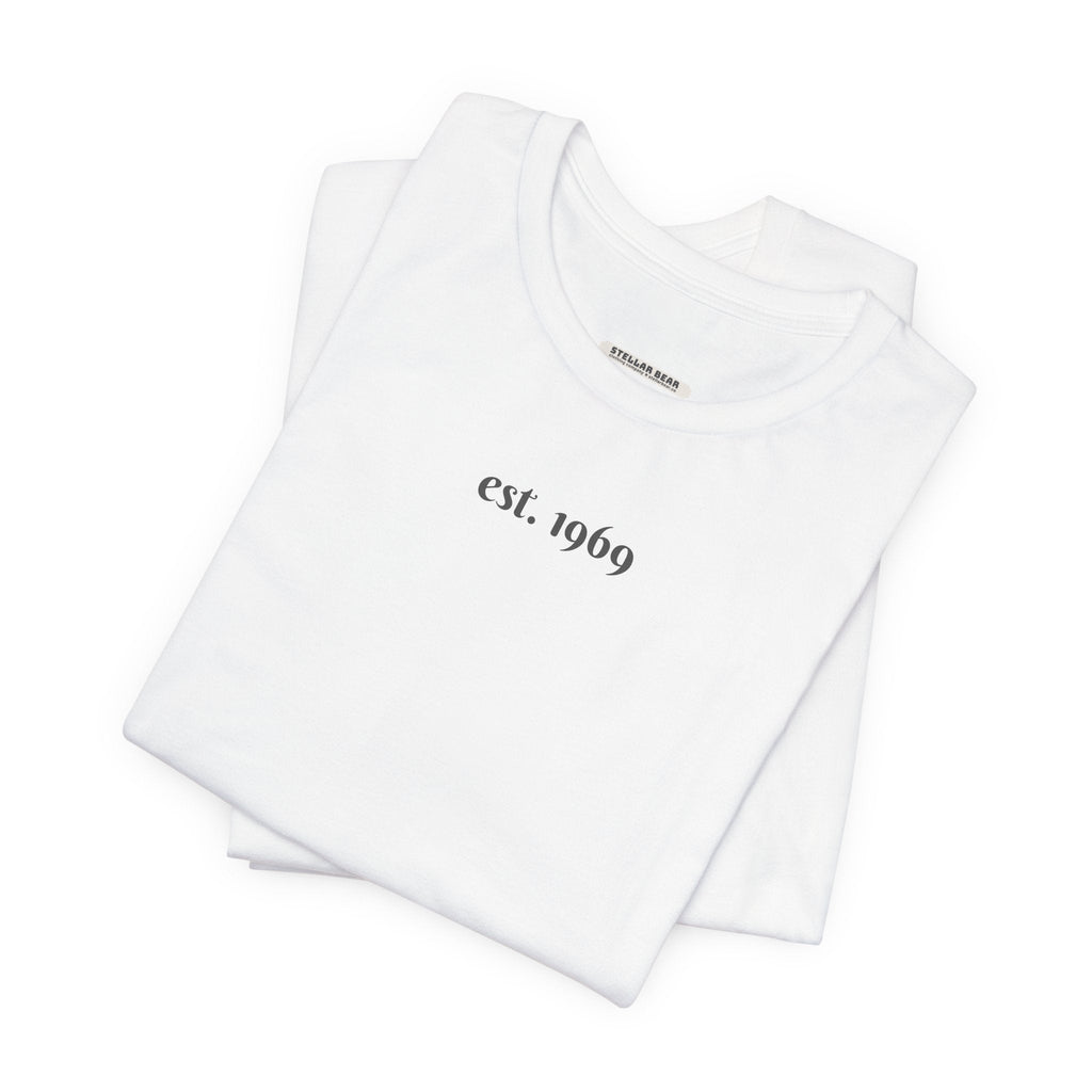 Est. (Personalized Year) Birthday Minimalist Style T-Shirt product image 5