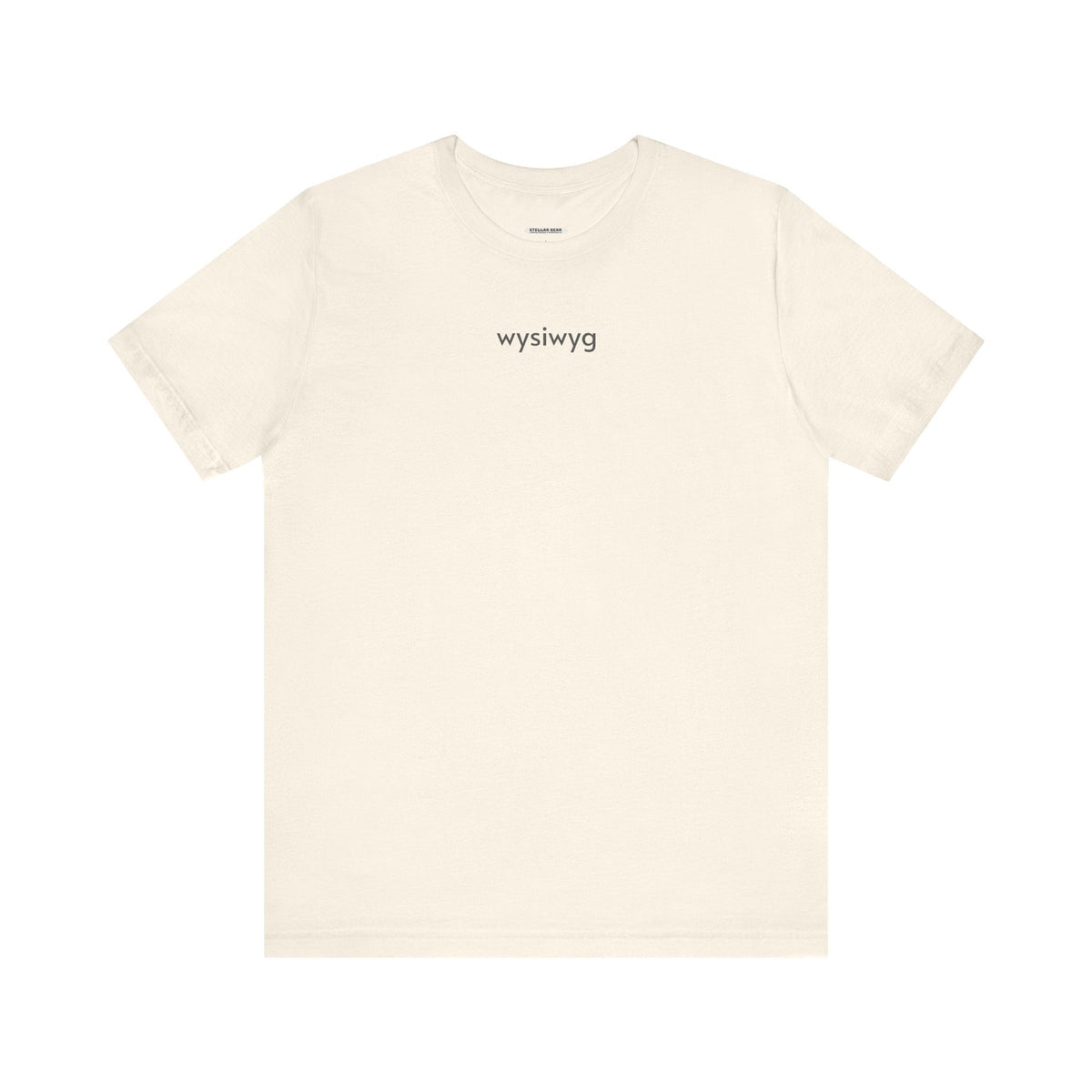 WYSIWYG Minimalist Style T-Shirt product image 8