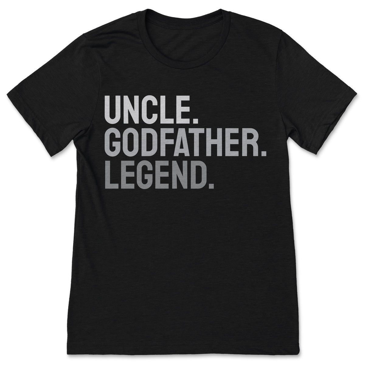 Uncle Godfather Legend T-Shirt Best Proposal Gift Baptism product image 1