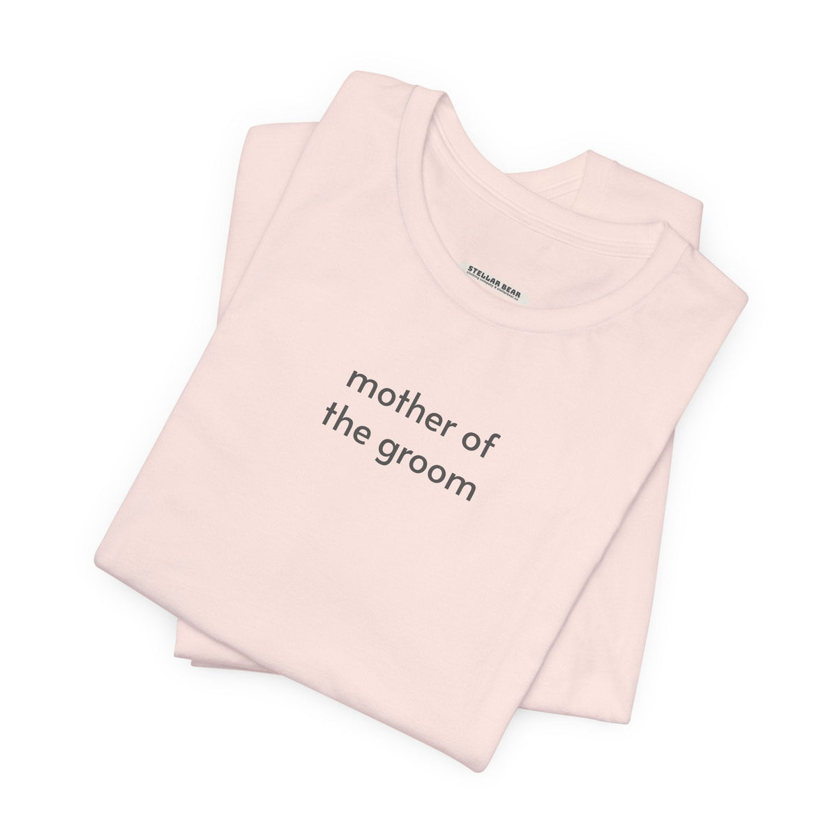 Mother of the Groom Minimalist Style T-Shirt for Wedding product image 5