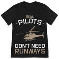 Helicopter Vintage T-Shirt Pilot Aviation Rotorcraft Flying product image 1