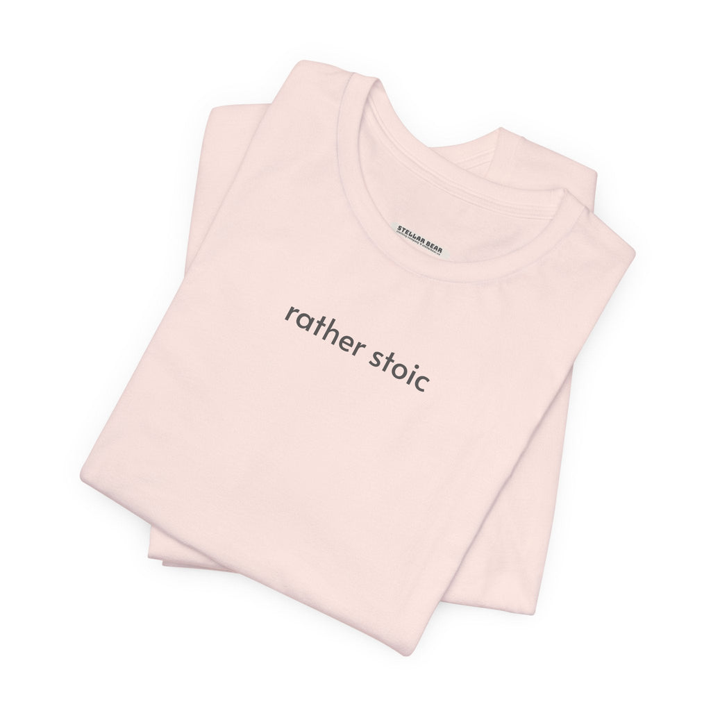 Rather Stoic Minimalist Style T-Shirt product image 5