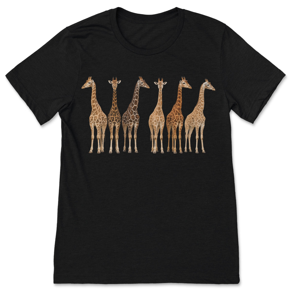 Cute Giraffe Safari Zoo T-Shirt Adorable Wildlife Animal product image 1