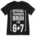 13th Birthday Boy Official Teenager T Shirt Bruh I'm 13 product image 1