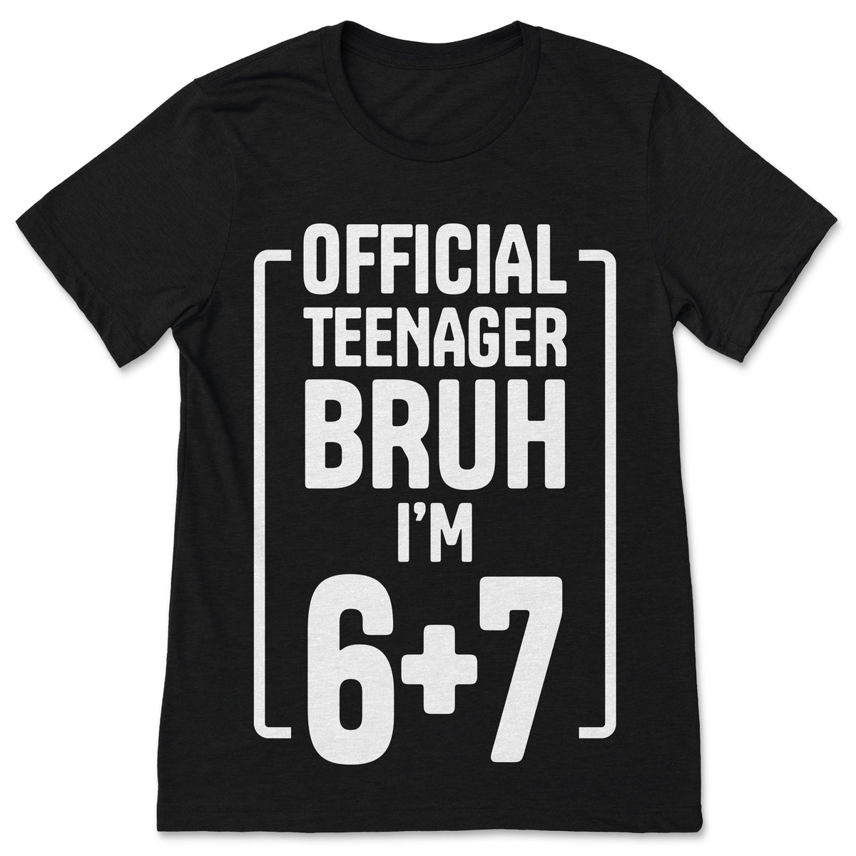 13th Birthday Boy Official Teenager T Shirt Bruh I'm 13 product image 1
