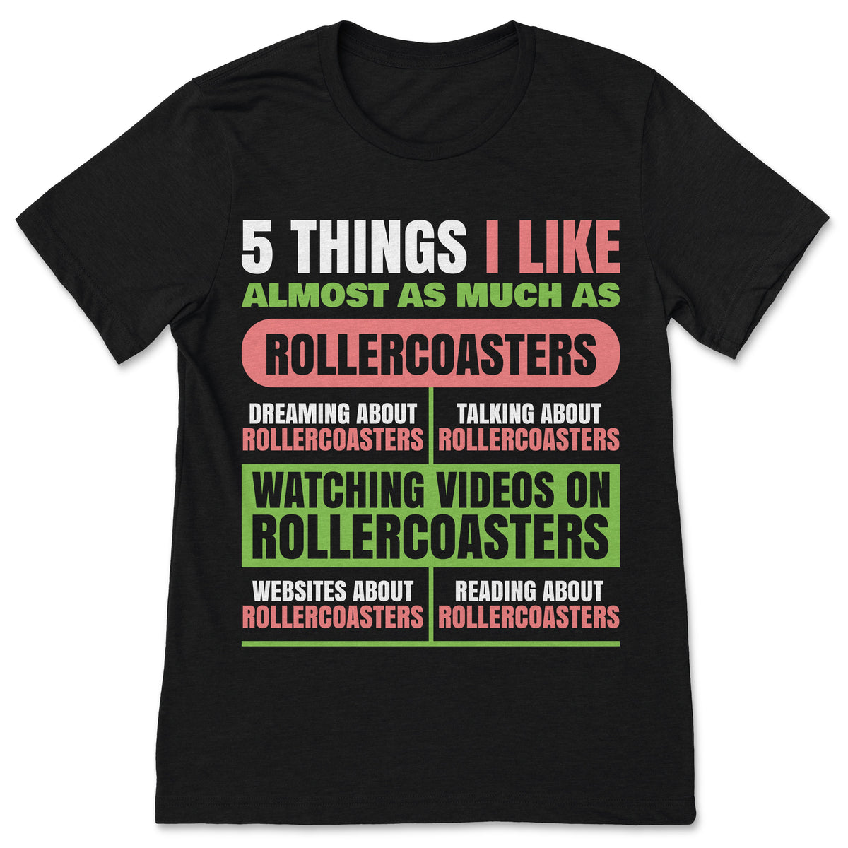 5 Things I Like About Roller Coaster Amusement Park Funny product image 1
