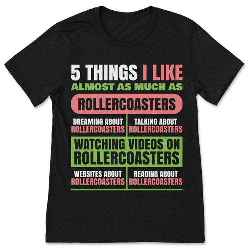 5 Things I Like About Roller Coaster Amusement Park Funny product image 1