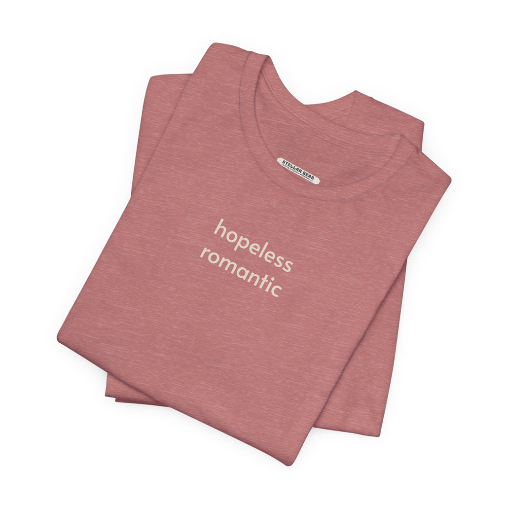 Hopeless Romantic Minimalist Style T-Shirt product image 1