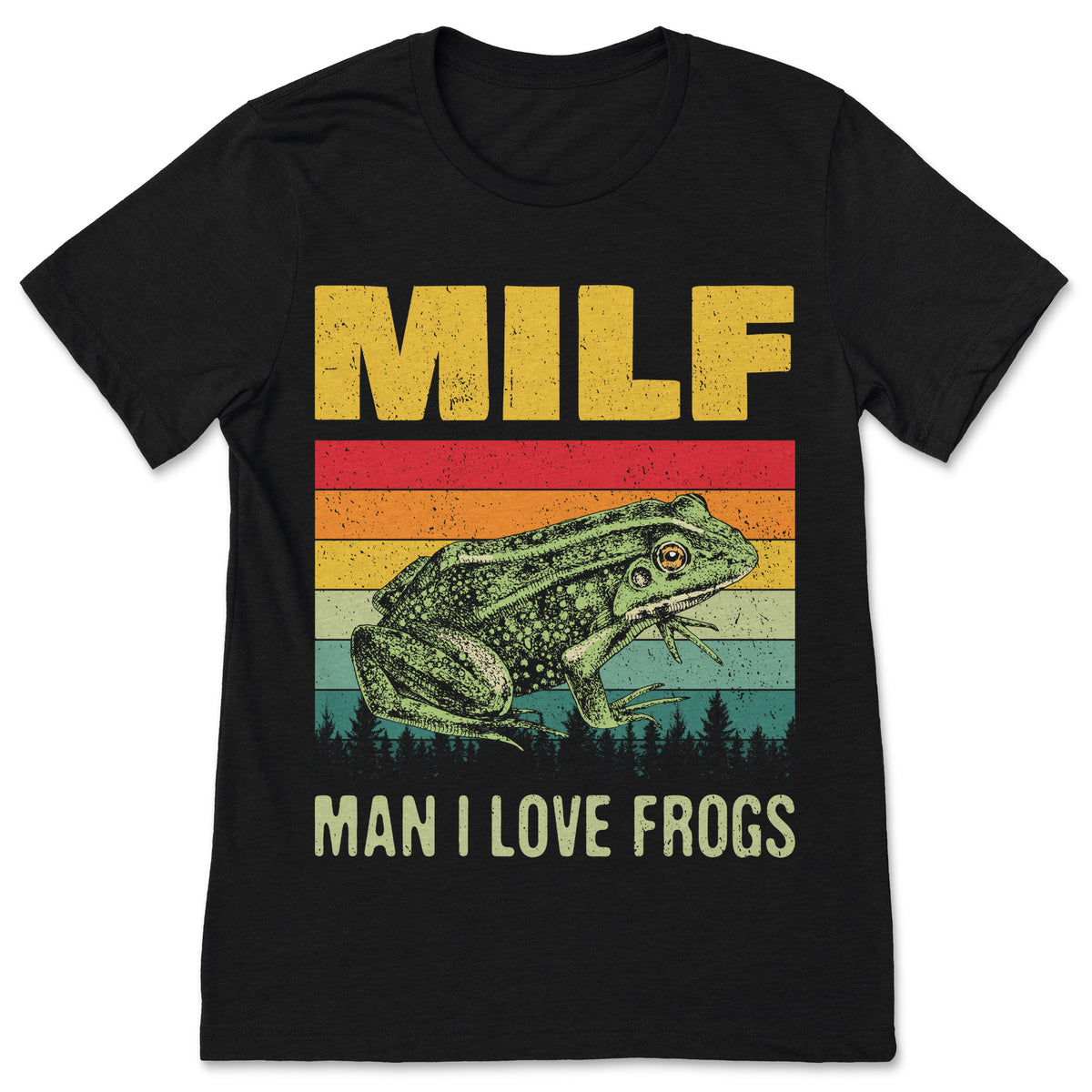 MILF Man I Love Frogs Funny Saying Frog Amphibian Lovers product image 1