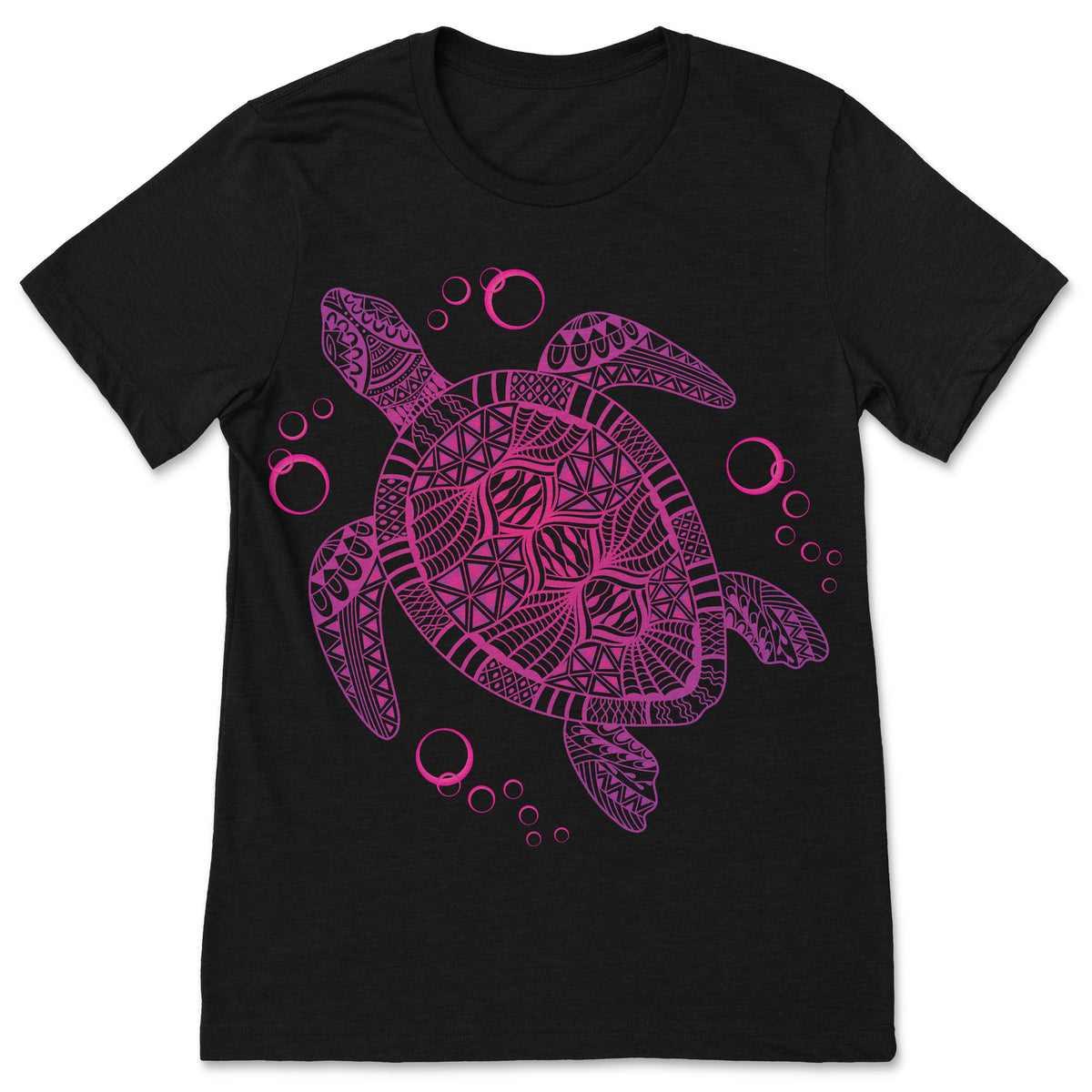 Sea Turtle Tribal Hawaiian Hawaii Turtles Lover T-Shirt product image 1