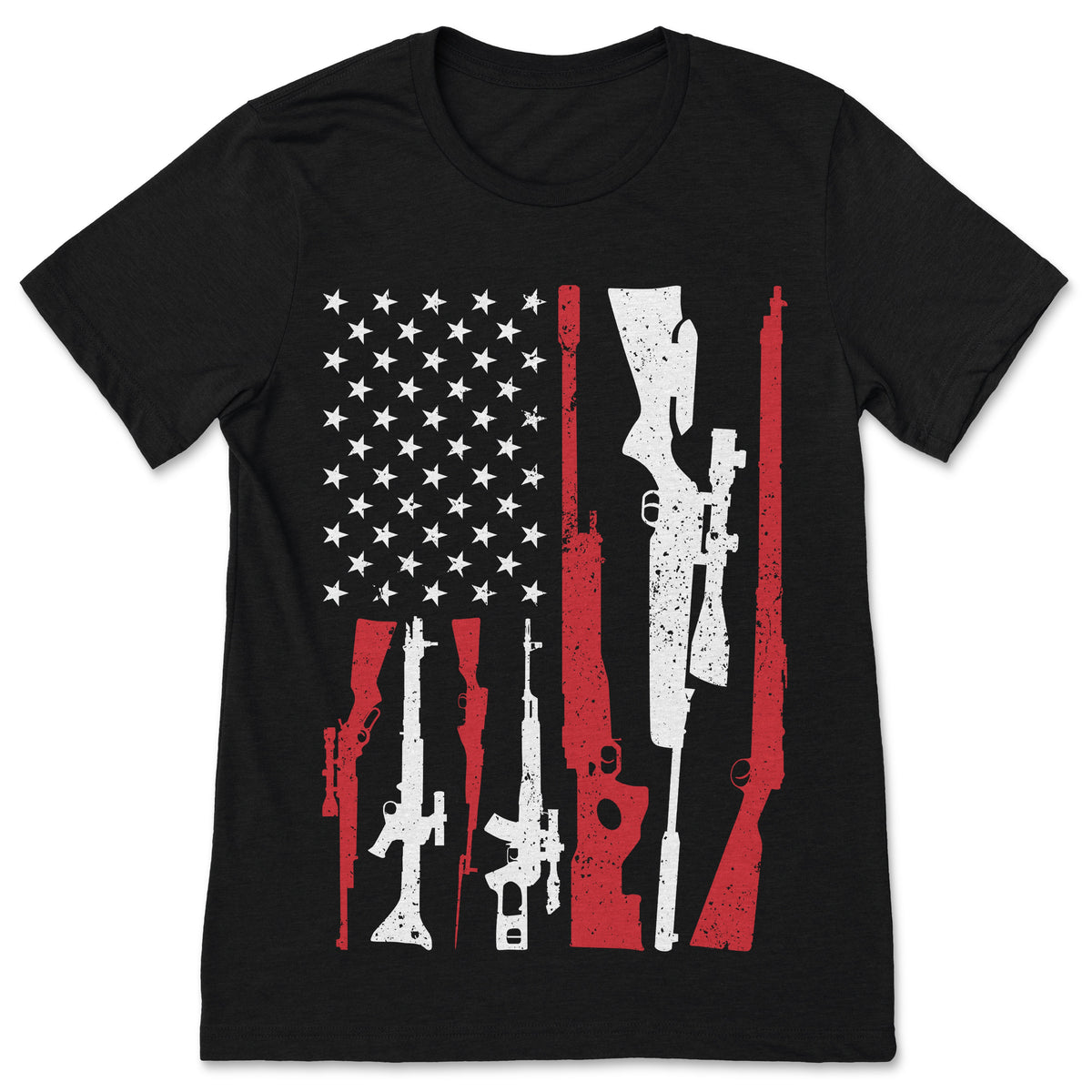 American Flag Guns Proud USA US Pride Patriotic Patriot product image 1