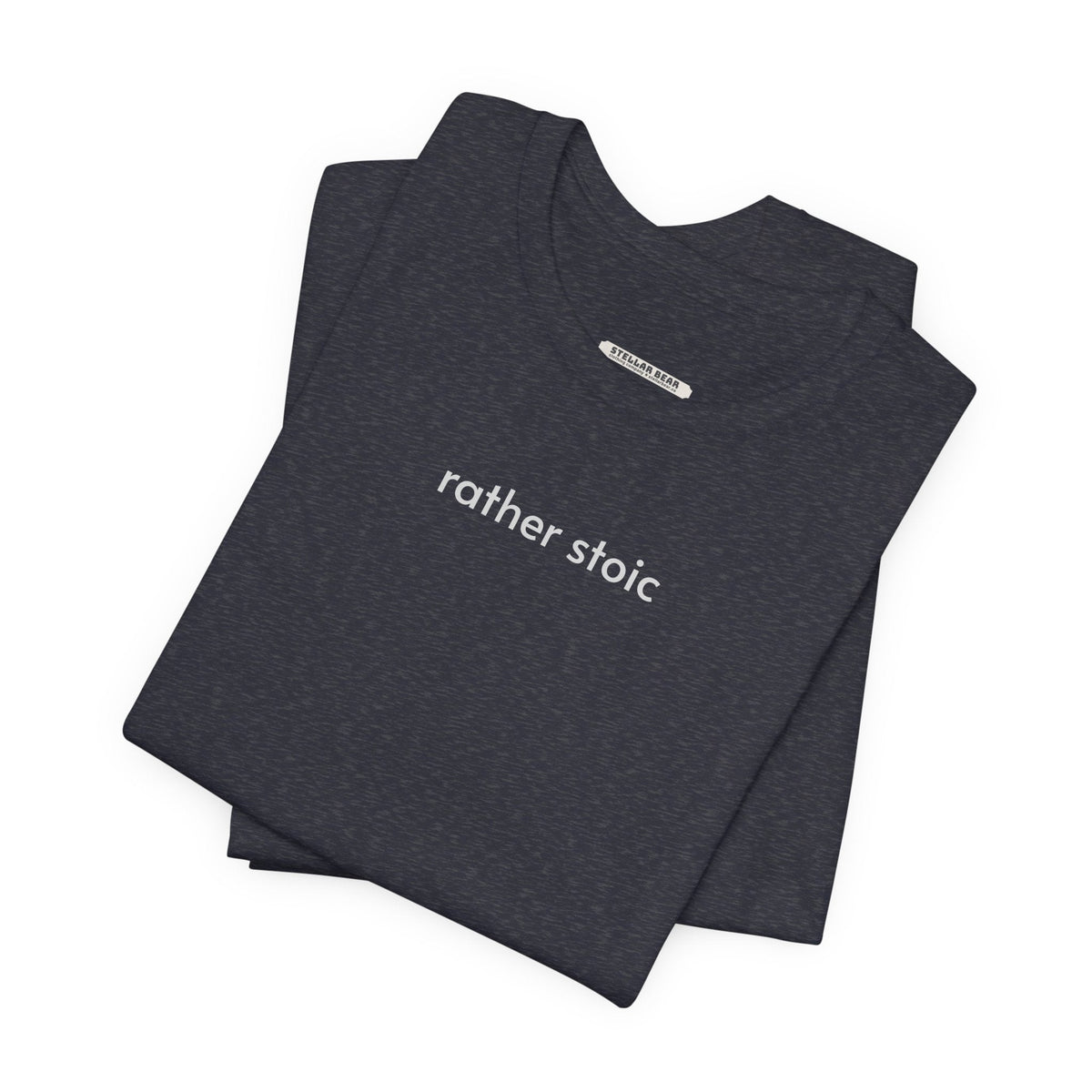 Rather Stoic Minimalist Style T-Shirt product image 7