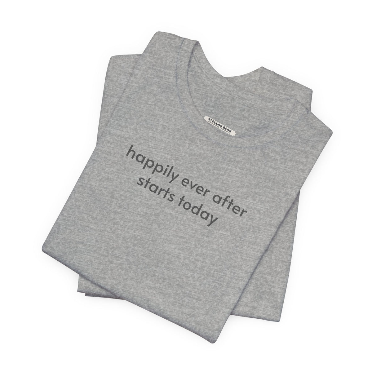 Happily Ever After Starts Today Minimalist Style T-Shirt product image 4