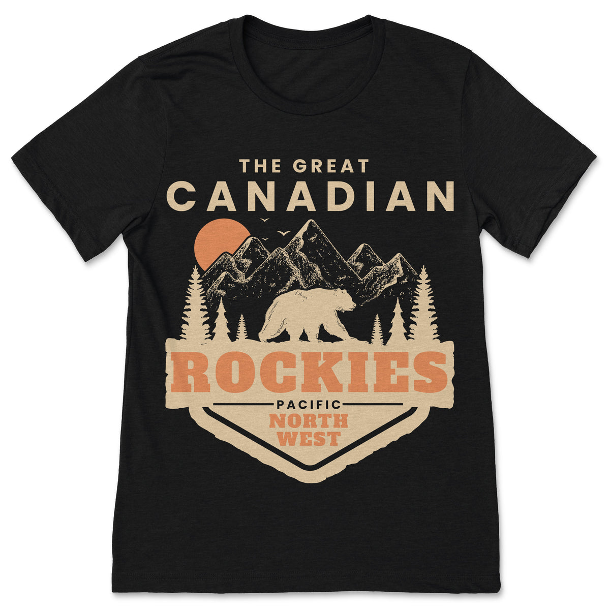 The Canadian Rockies Mountain National Park Vintage product image 1