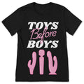 Adult Humor Saying Toys Before Boys Funny Women Birthday product image 1