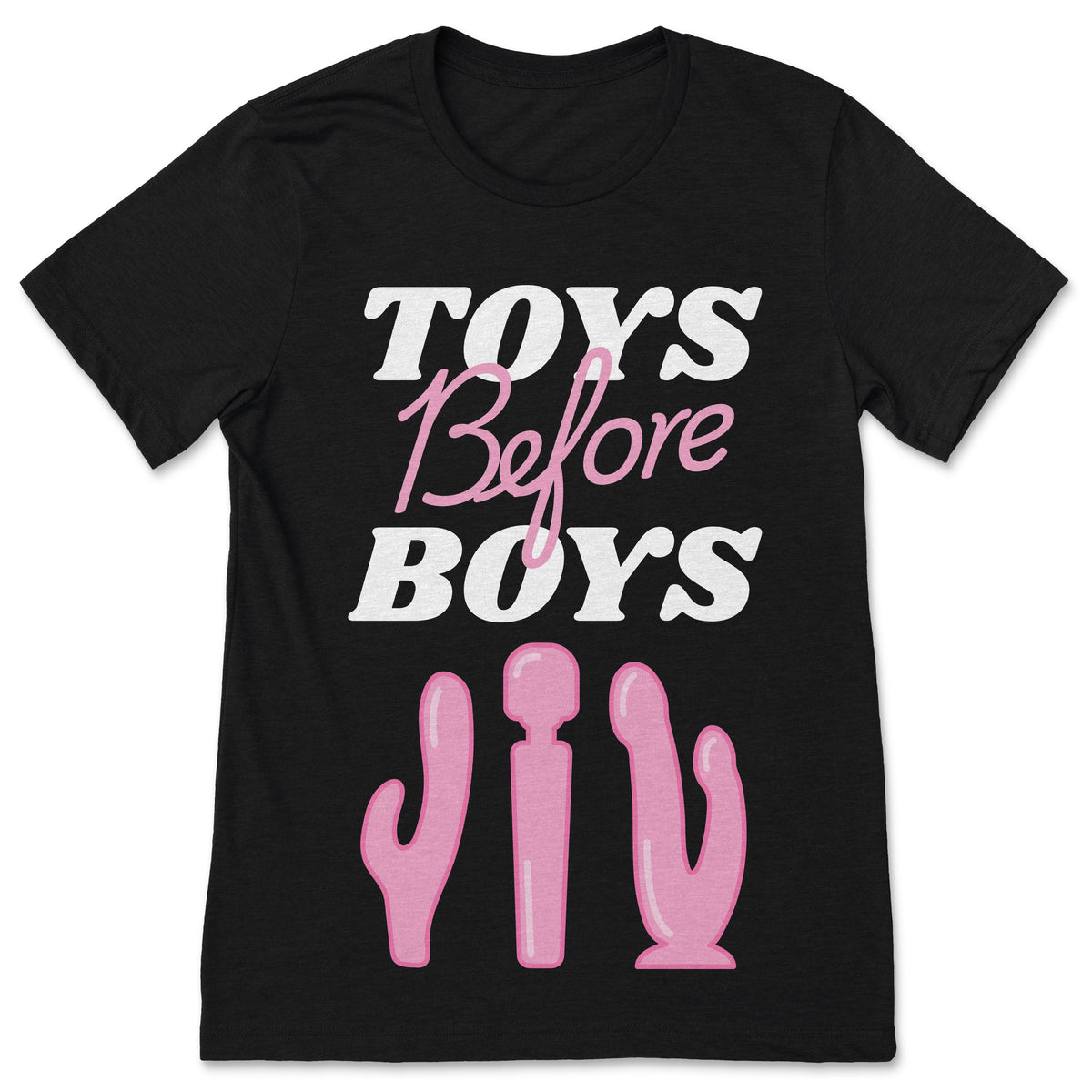 Adult Humor Saying Toys Before Boys Funny Women Birthday product image 1