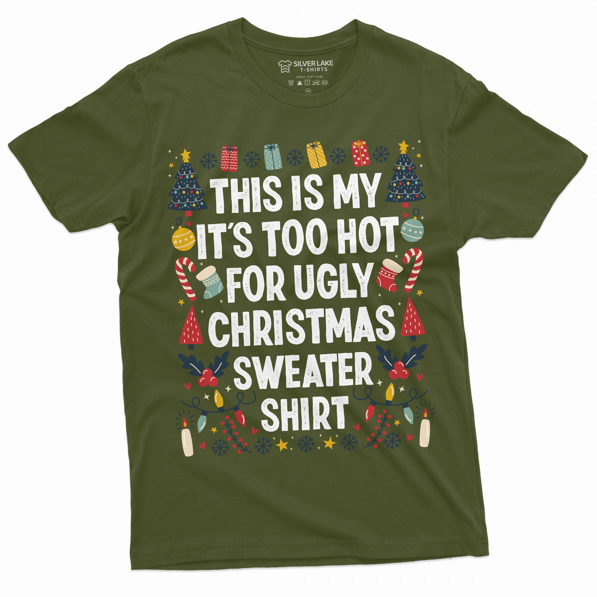 Ugly Christmas Costume Funny Xmas Shirt Gifts Holiday mood product image 4