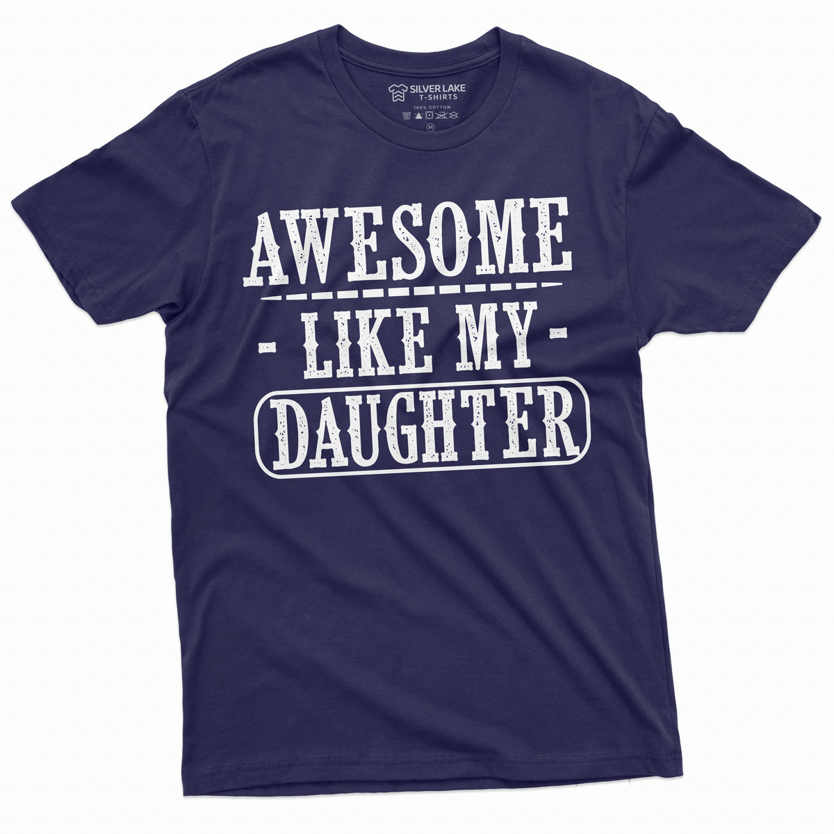 Father T-shirt, Dad tee shirt, Fathers day daughter awesome product image 8