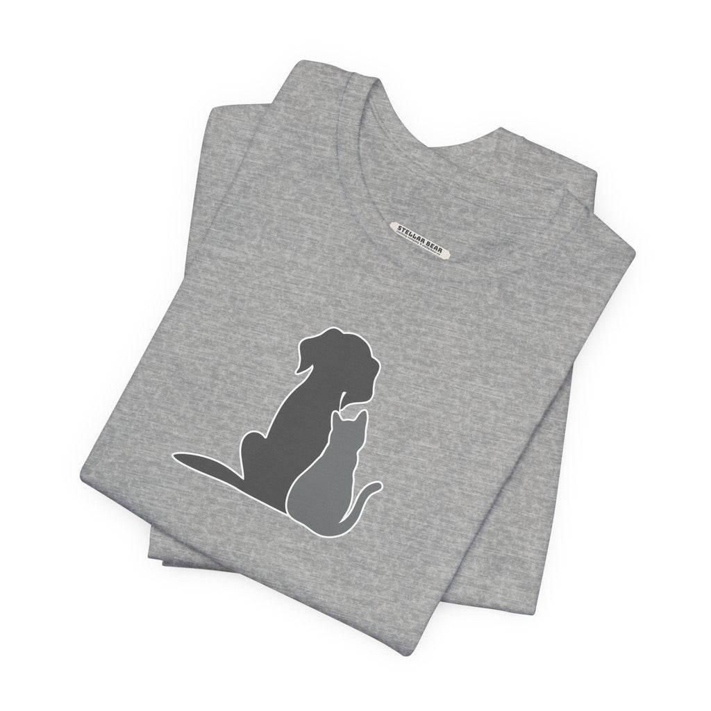 Dog and Cat • Sitting Graphic T-Shirt product image 5
