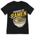 Powered By Ramen T Shirt Japanese Noodle Lover Anime Foodie product image 1