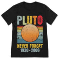 Pluto Never Forget T-Shirt, Remember 1930 - 2006, Solar product image 1