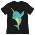 Narwhal Unicorn Whale T-Shirt Cute Sea Animal Gift Kids product image 1