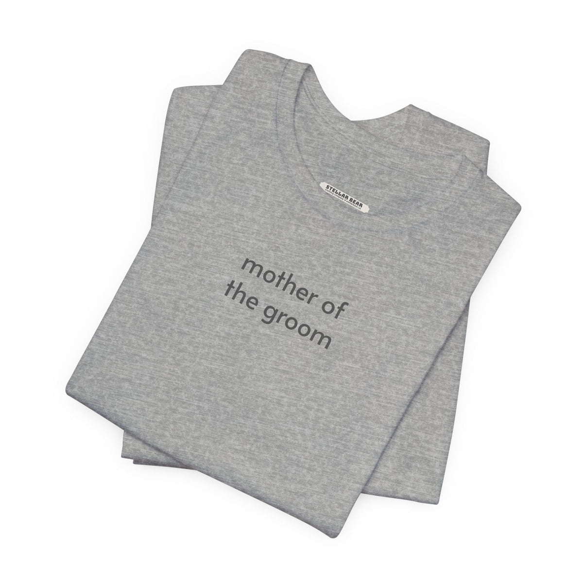 Mother of the Groom Minimalist Style T-Shirt for Wedding product image 4