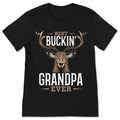 Best Buckin' Grandpa Ever T-Shirt, Deer Hunting Season product image 1