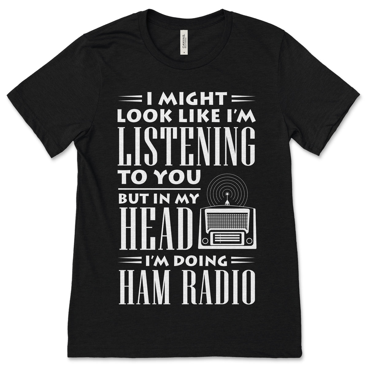 Amateur Radio T-Shirt, Vintage Retro Ham Shirts, Operator product image 1