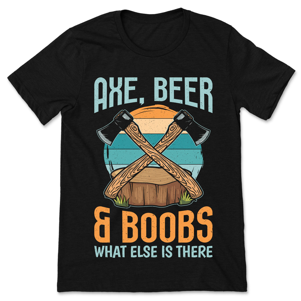 Beer Throwing Axe Funny T-Shirt, Axes Hatchet Thrower Gift product image 1