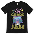 1st Grade Is My Jam One 1 Vintage 80s Boombox Teacher product image 1