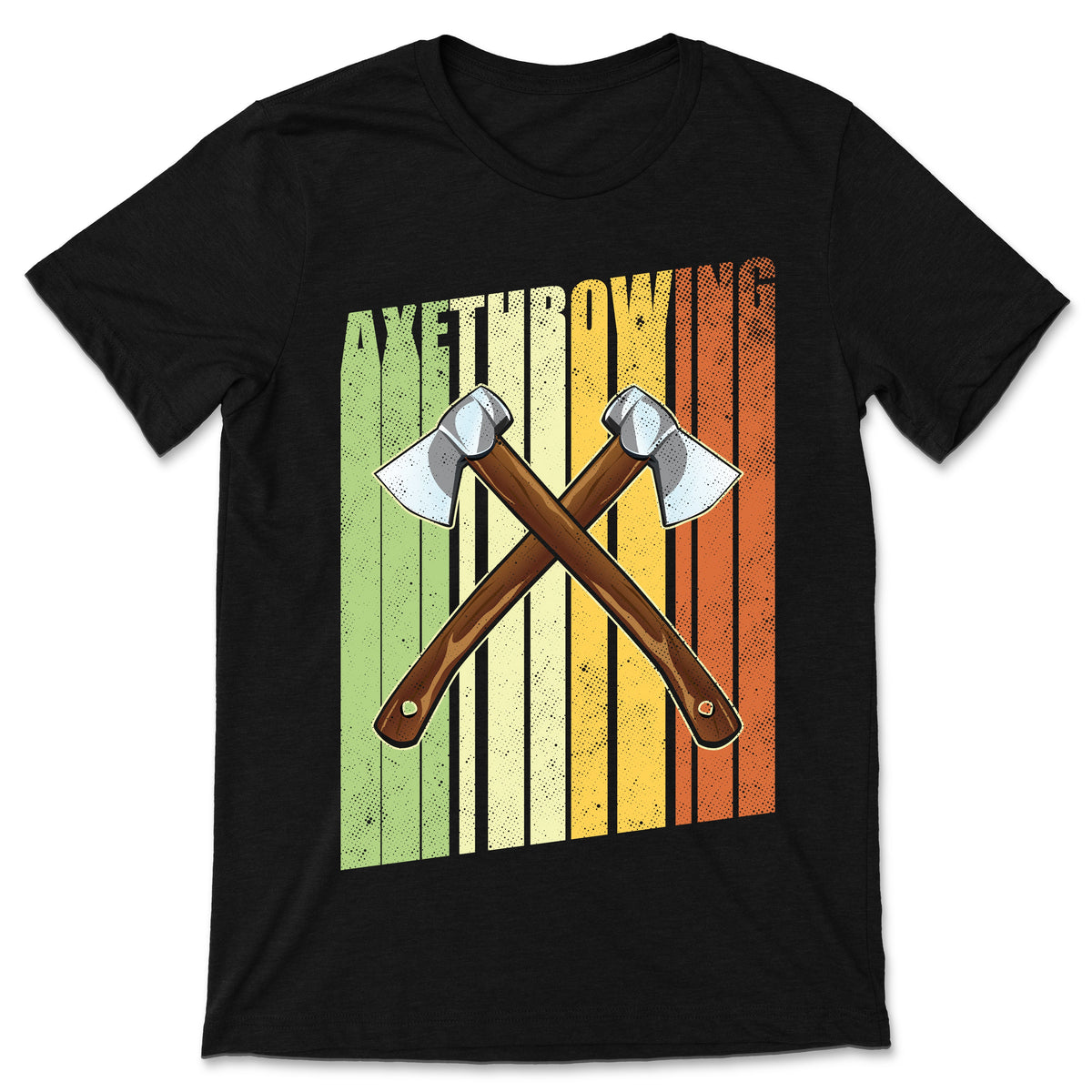 Axe Throwing T-Shirt, Axes Hatchet Thrower Gift, Cool Funny product image 1