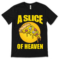 A Slice Of Heaven Funny T-Shirt, Pizzeria Costume, Cute product image 1