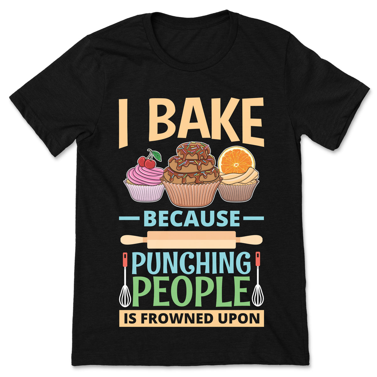 Baking Funny T-Shirt, Baker Cooking Gifts, Cute Chefs Cook product image 1