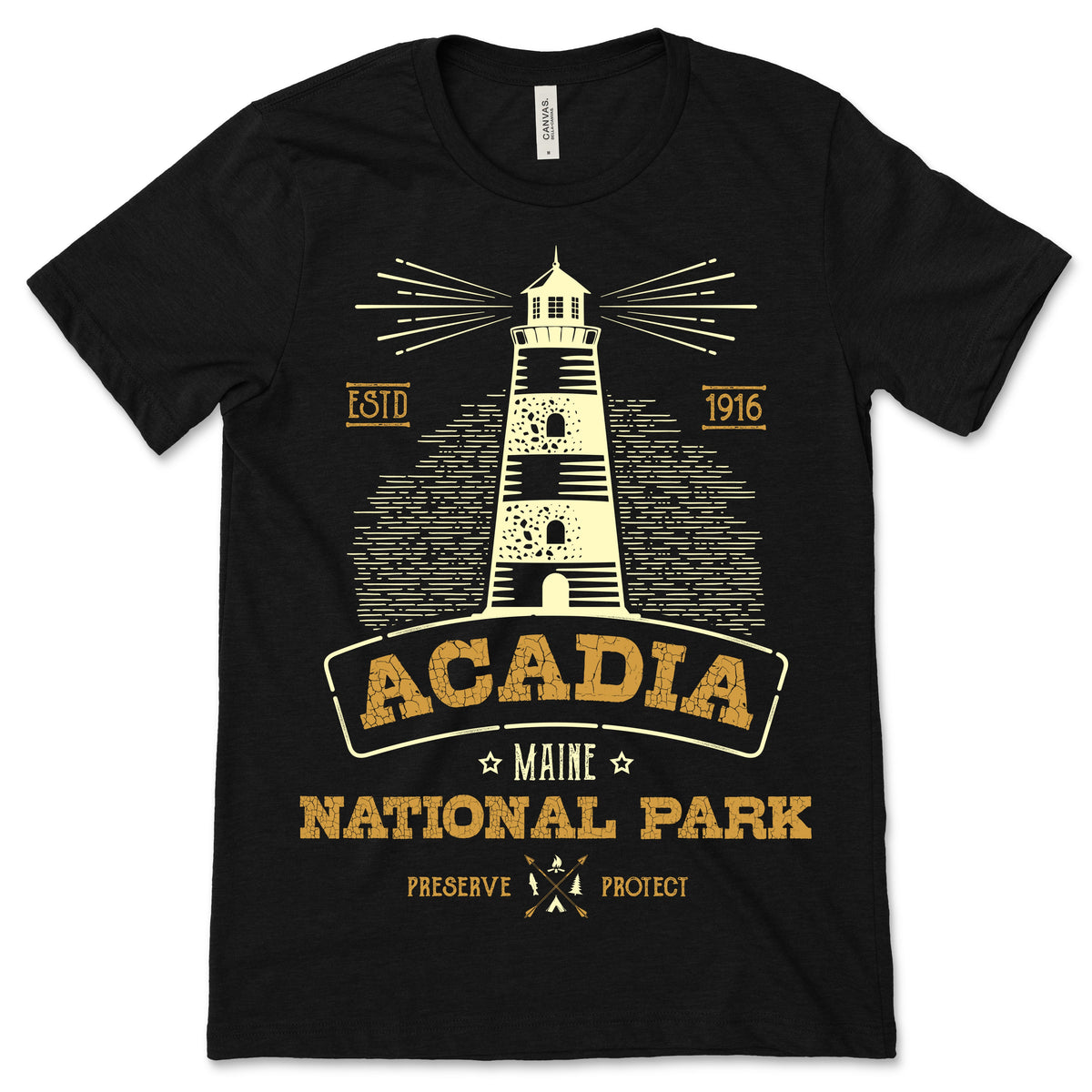 Acadia National Park T-Shirt, Vintage Gifts Shirts product image 1