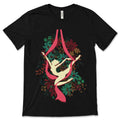 Aerial Yoga lover T-Shirt Gifts, Silk Dance Clothing product image 1