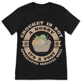 Crochet T-Shirt, Knitting, Yarn Shirt, Crocheter Funny product image 1