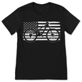 American MTB Mountain Bike T-Shirt USA Flag Cycling Rider product image 1