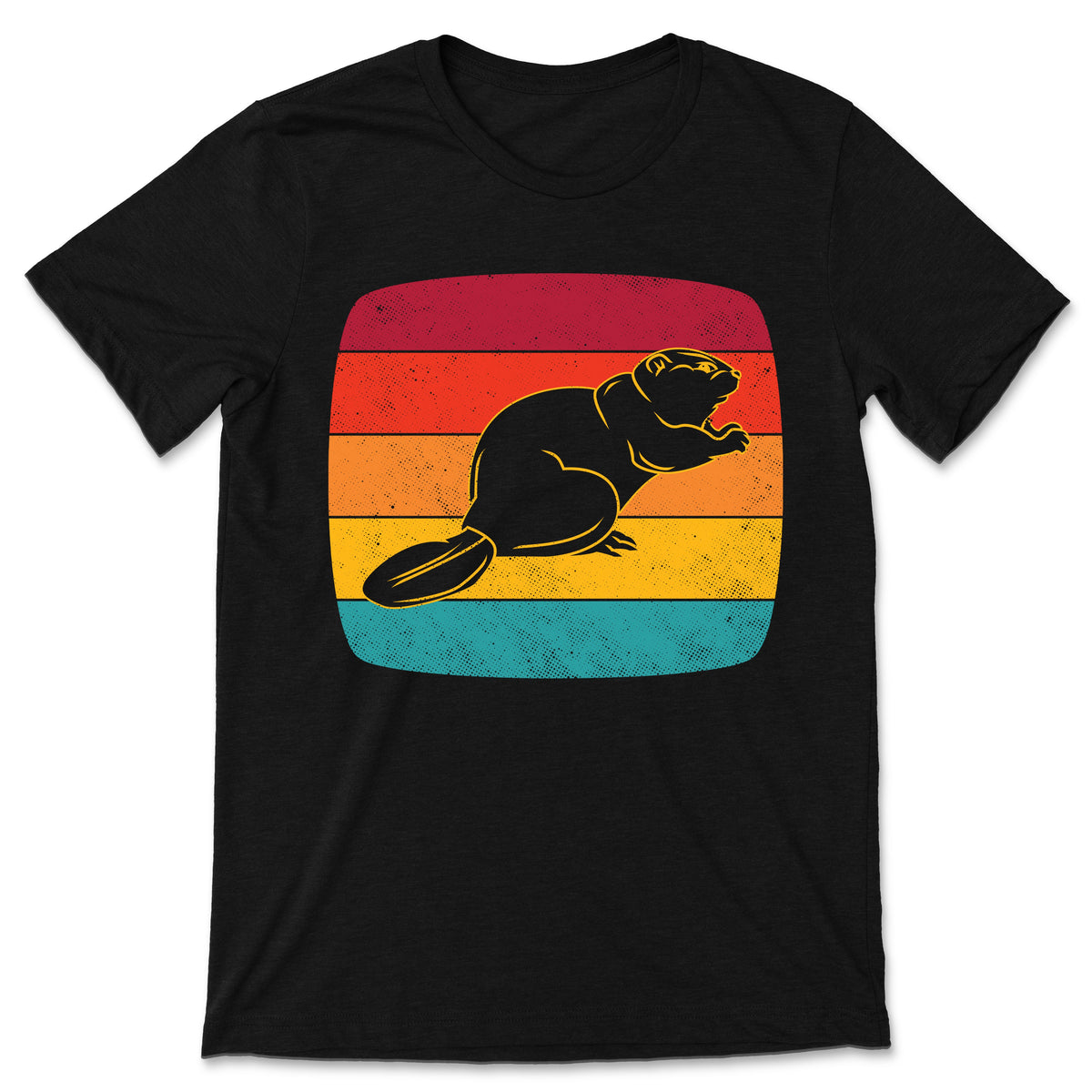 Beaver Vintage T-Shirt, Beavers Lover Gifts, Cute Rodents product image 1